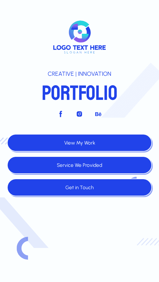 Creative Venture Portfolio Link in Bio Preview