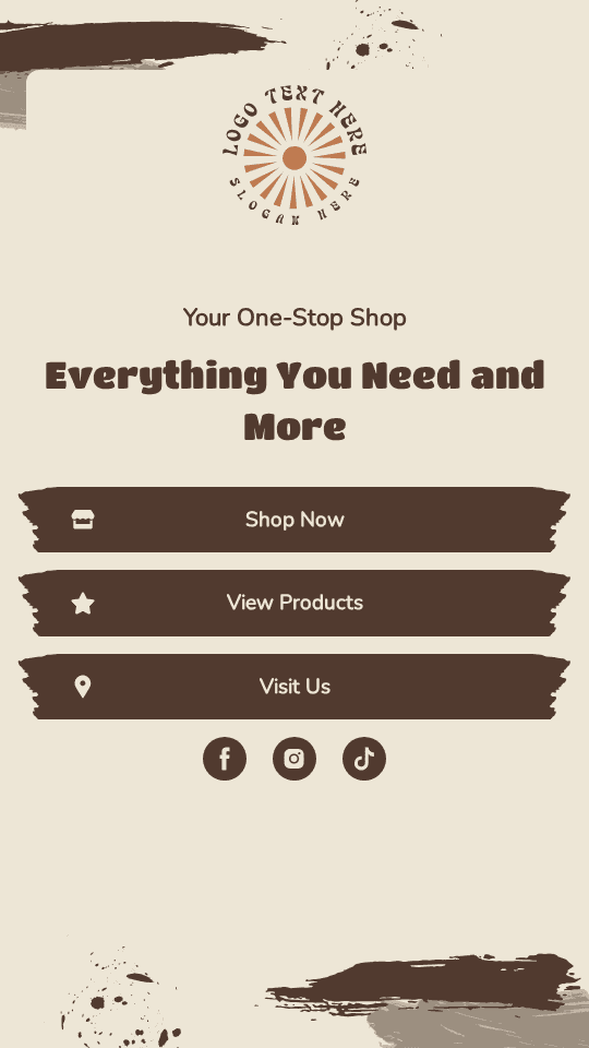 Brush Generic Shop Link in Bio Preview