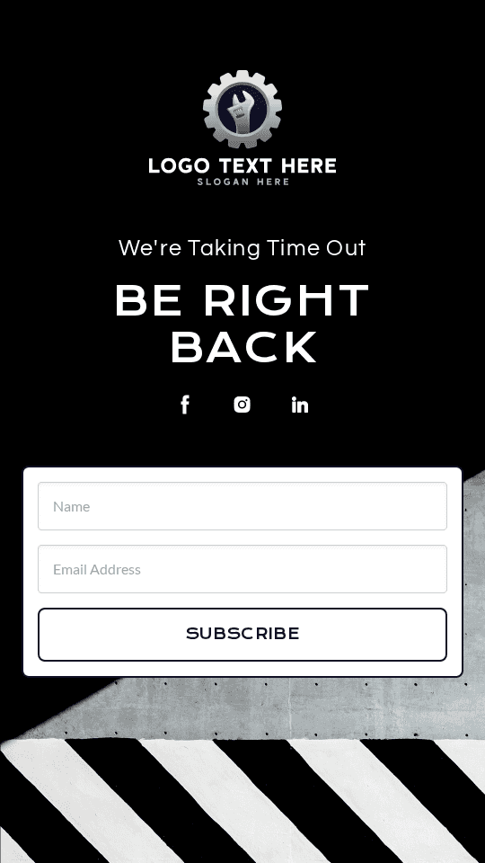 Generic Under Maintenance Link in Bio Preview