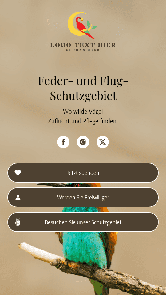 Vogelschutzsanctuary Link in Bio