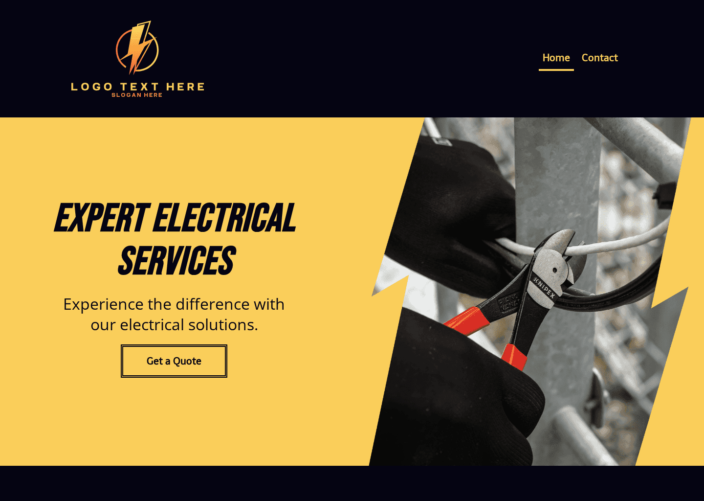 Electrical Repair Service Website