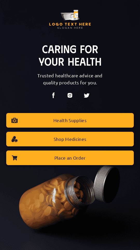 Medical Supplies Pharmacy Link in Bio