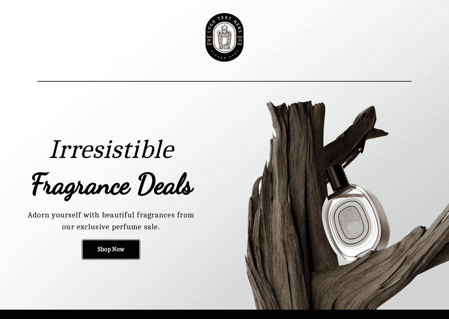 Perfume Boutique Sale Website Preview