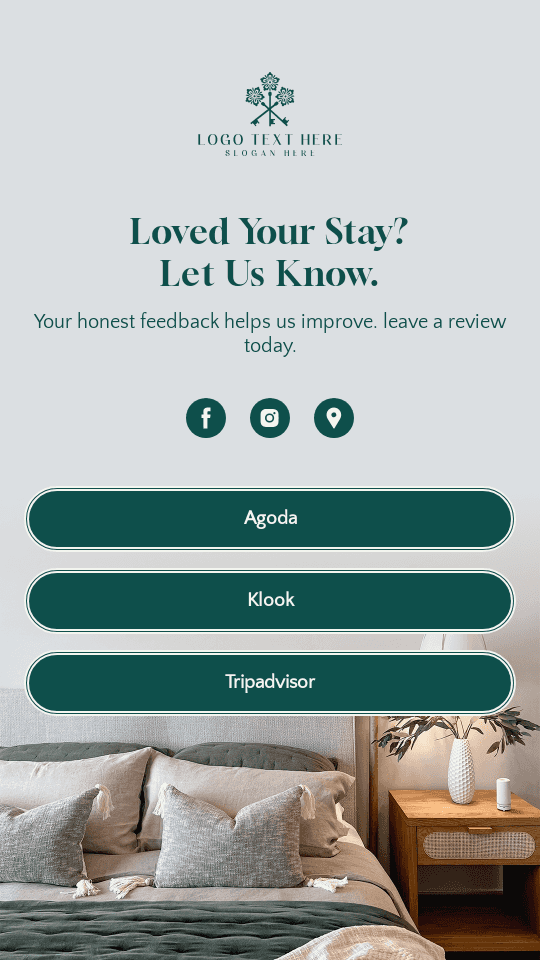 Hotel Accommodation Review Link in Bio Preview