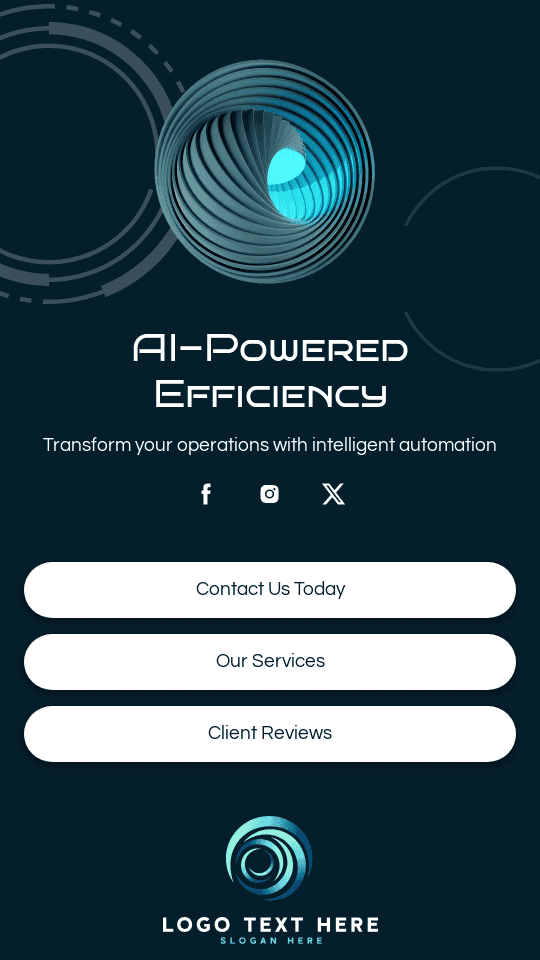 Artificial Intelligence Tech Link in Bio Preview