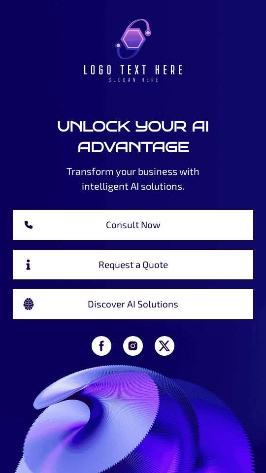 AI Tech Consulting Link in Bio Preview