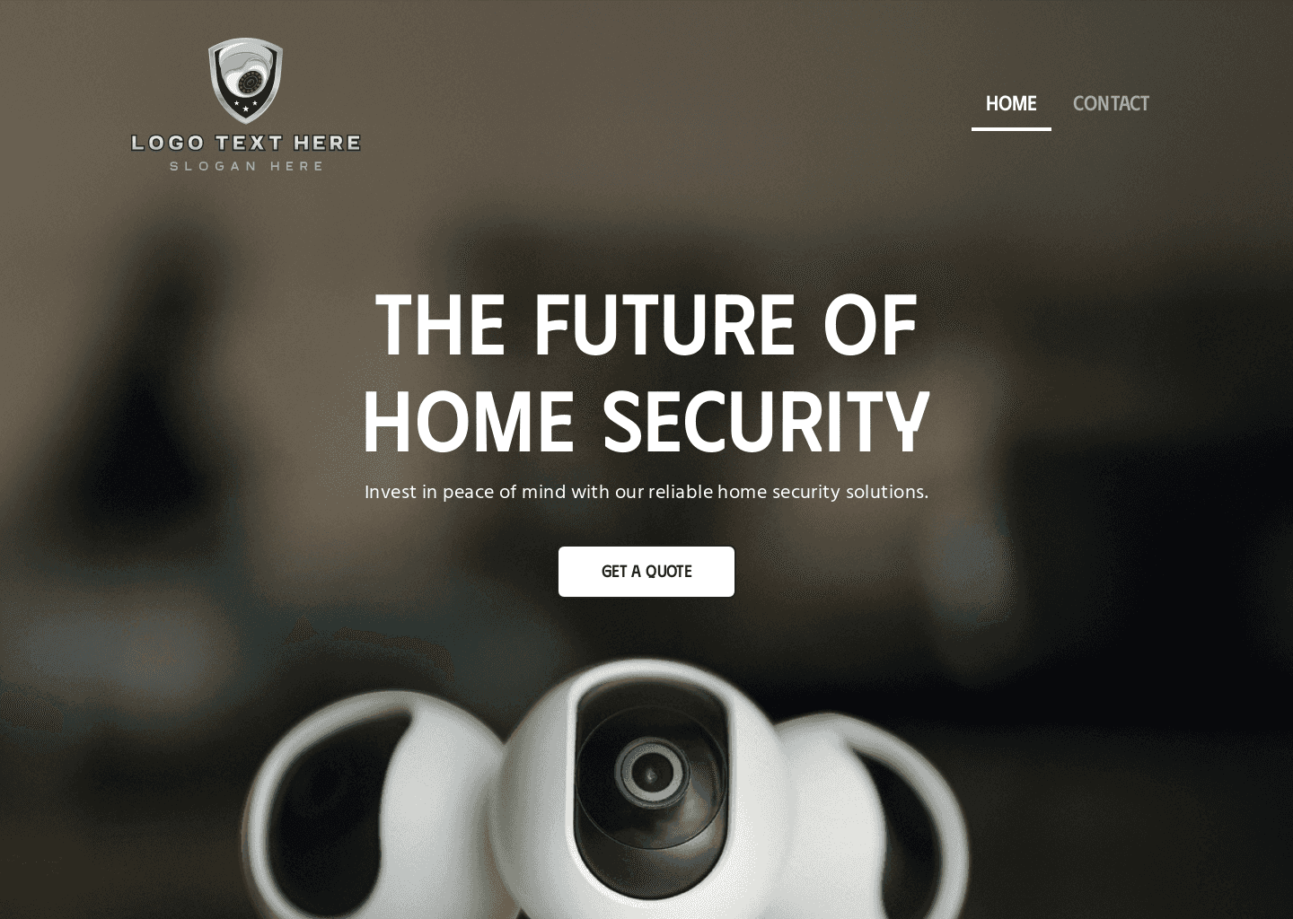 Home Security Service Website
