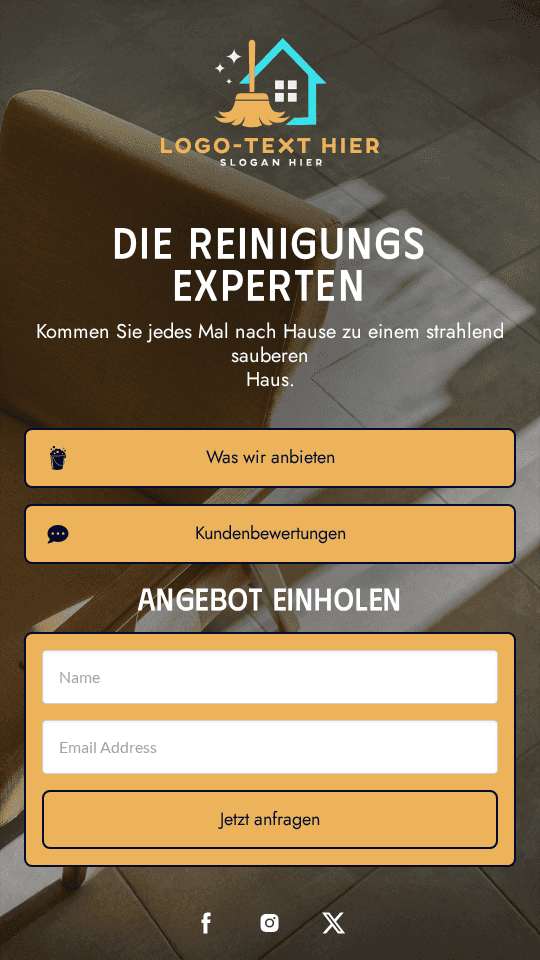 Haushaltsreinigungsdienste Link in Bio