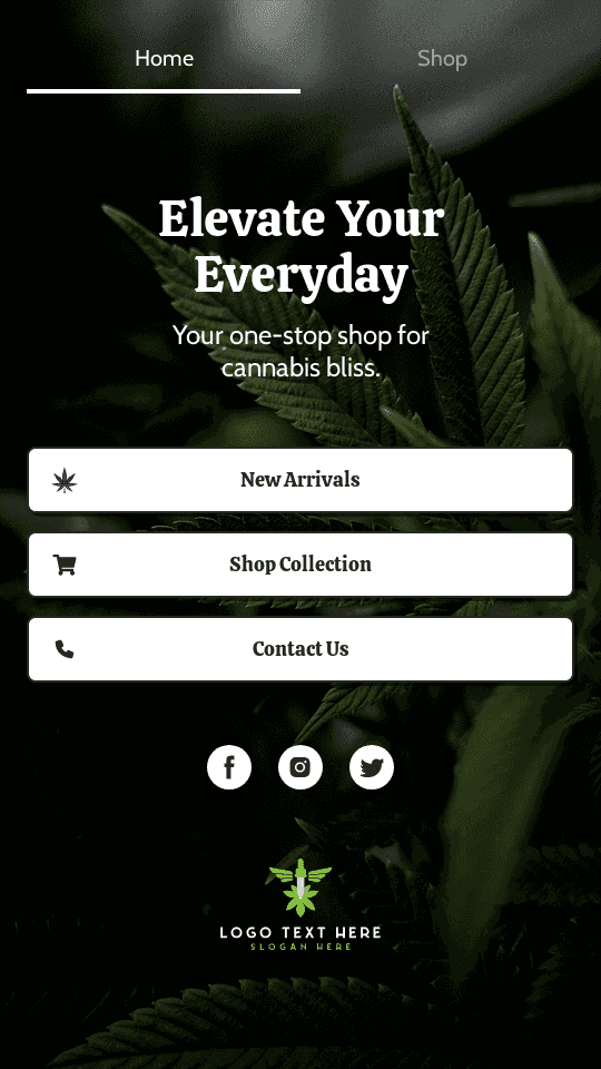 CBD Wellness Shop Website
