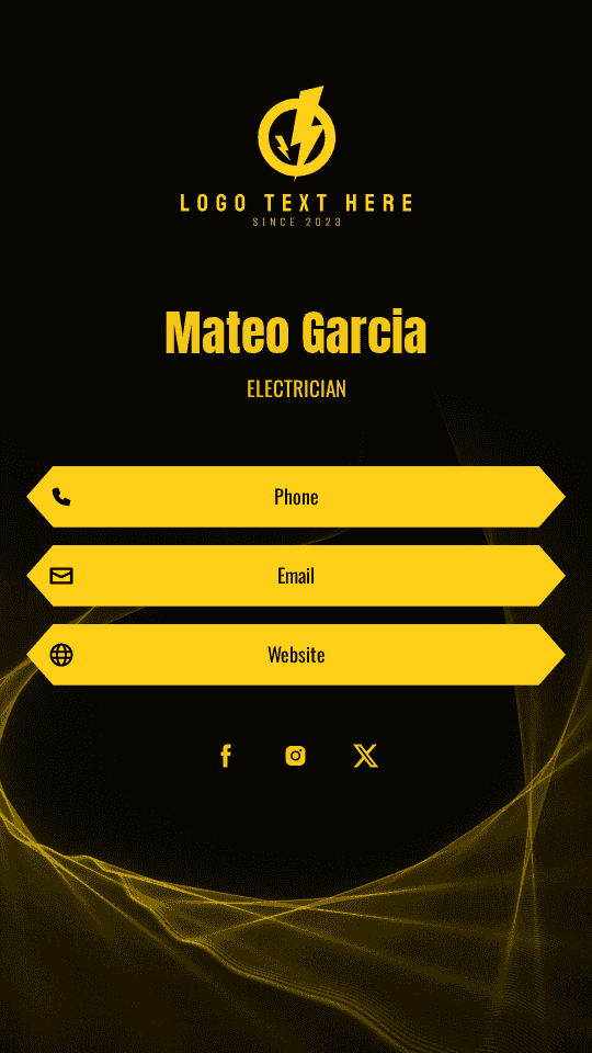 Electric Energy Wireman Digital Business Card