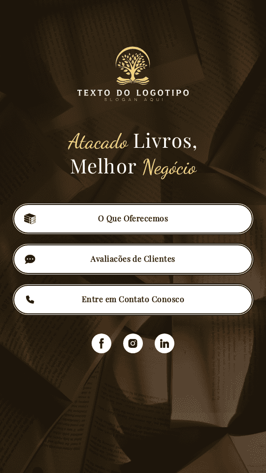 Distribuidor de Livros por Atacado Website