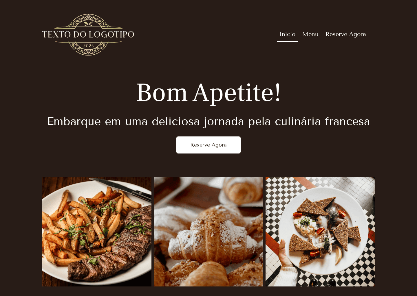 Cozinha da França Website Preview