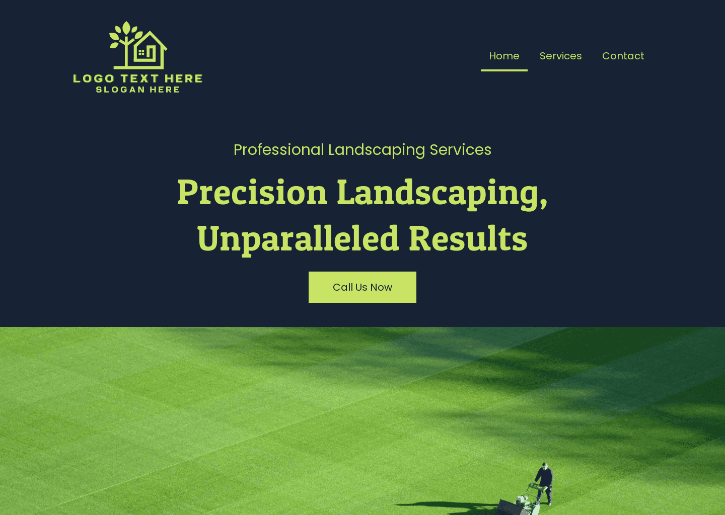 Yard Care Maintenance Website