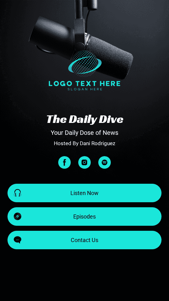 Live News Podcast Link in Bio Preview