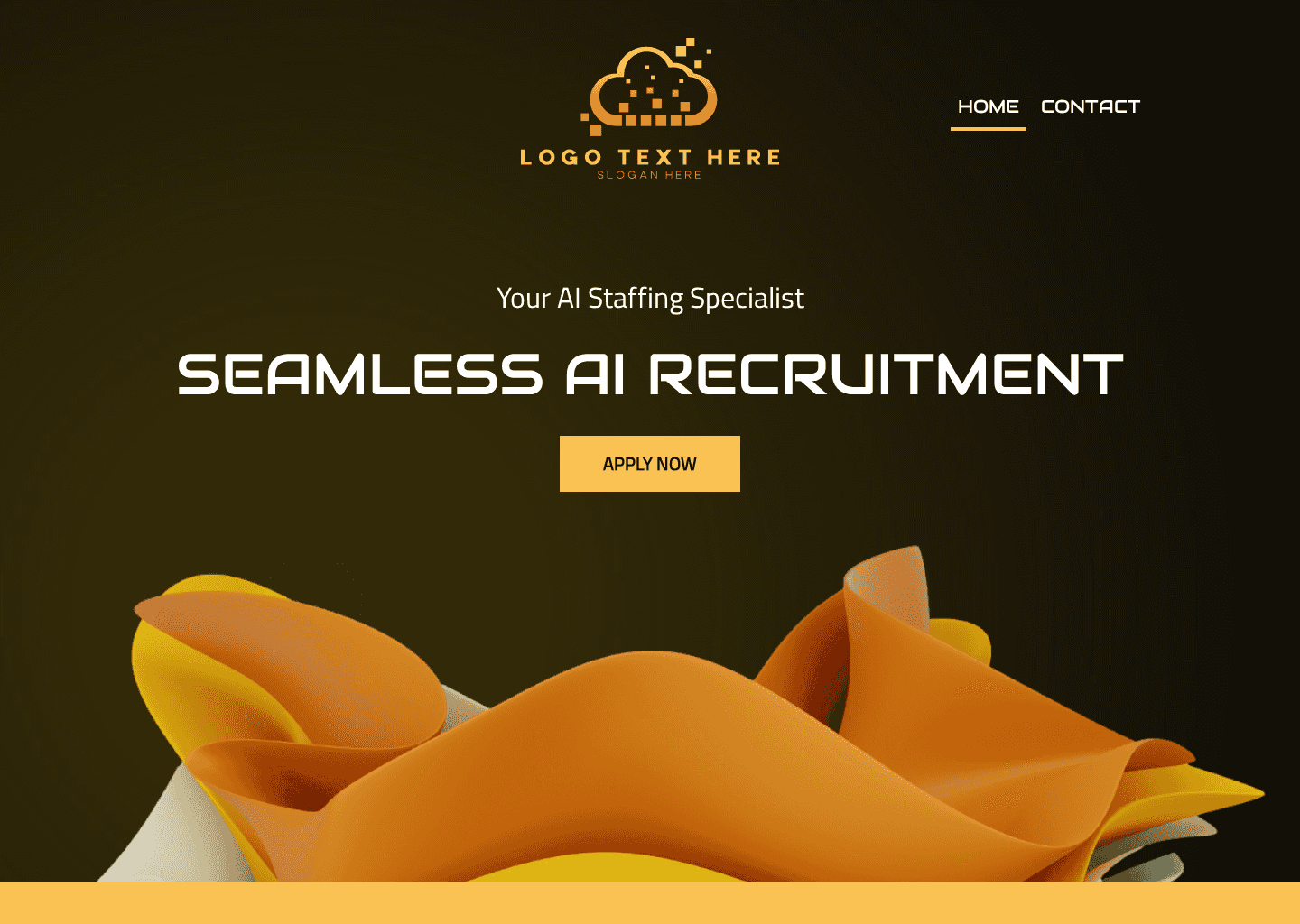 AI Staffing Specialist Website Preview