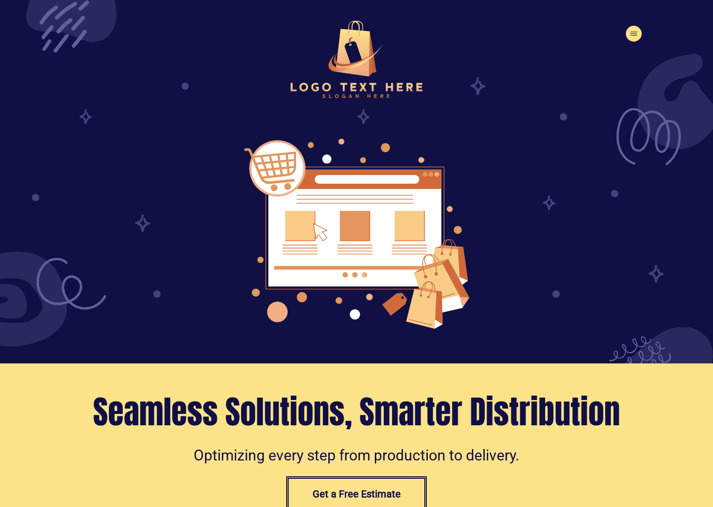 Enterprise Distribution Management Website Preview