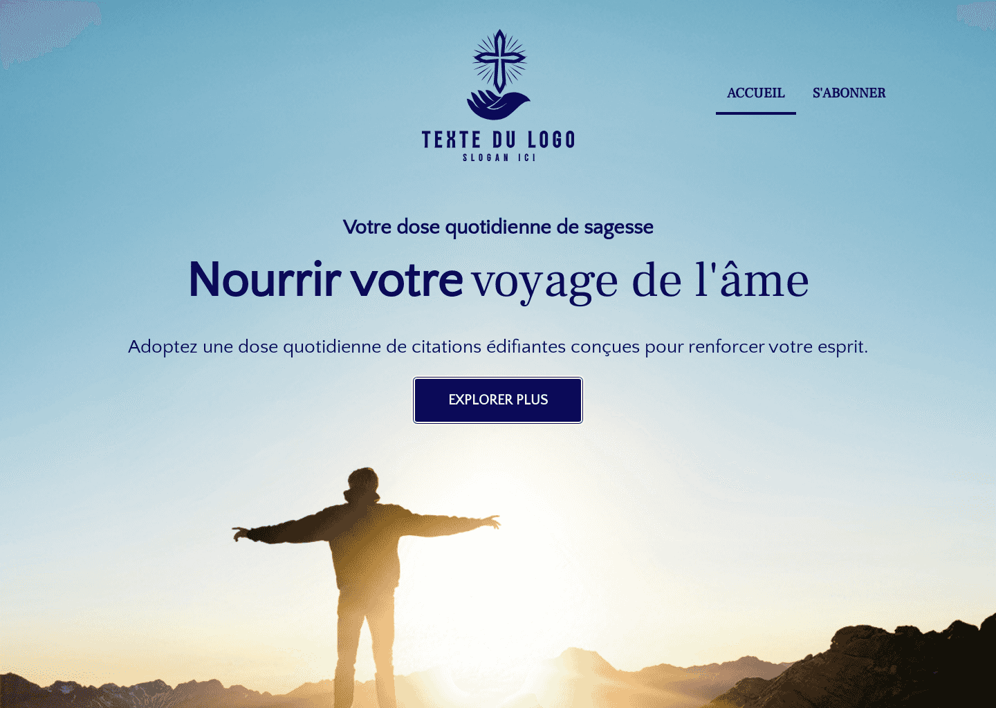 Foi religieuse de masse Créateur de site Web Design com