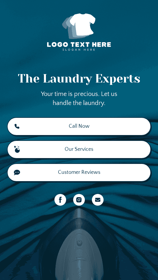 Dry Cleaning Laundry Link in Bio