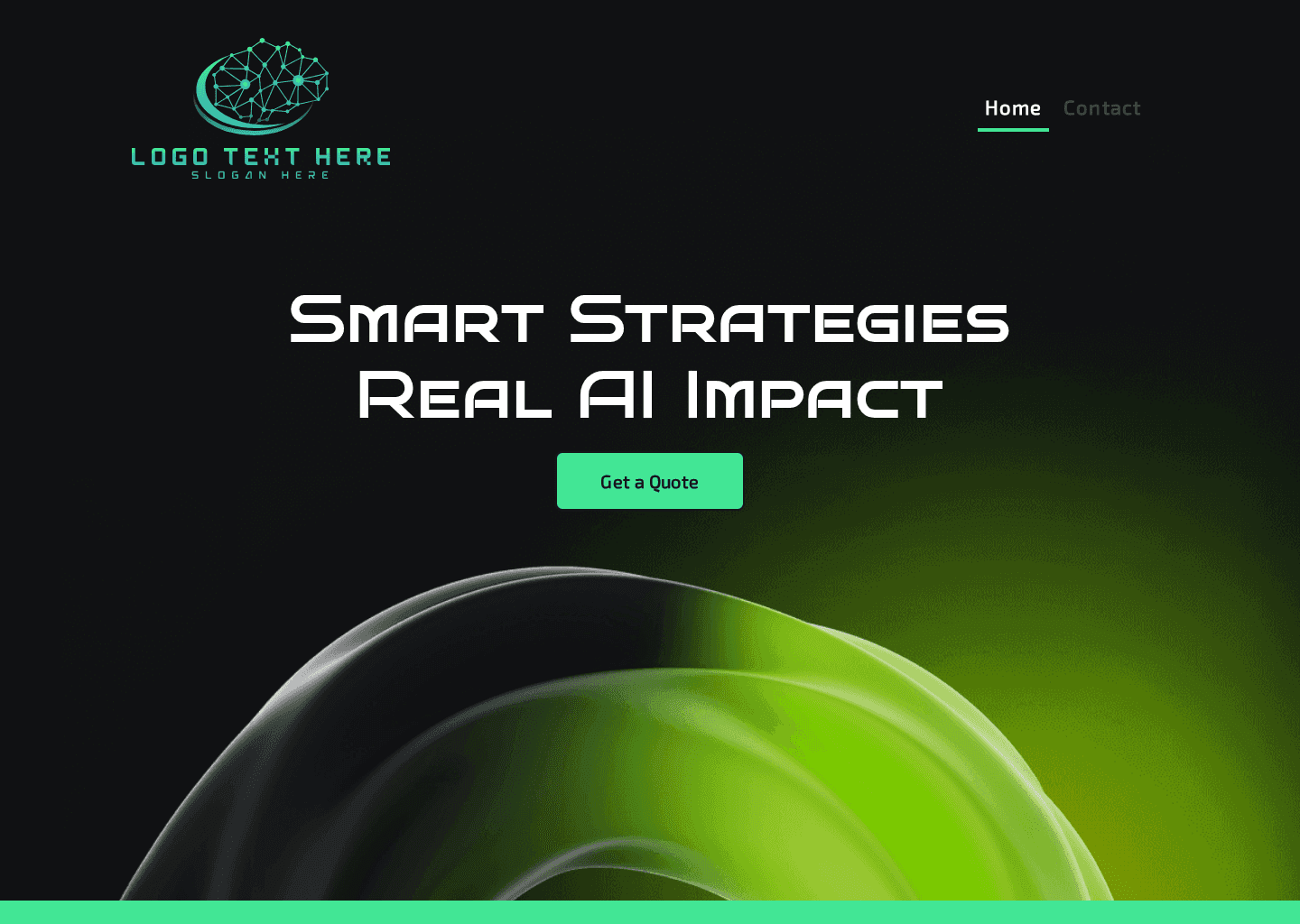 Innovative Technology Consultancy Website Preview