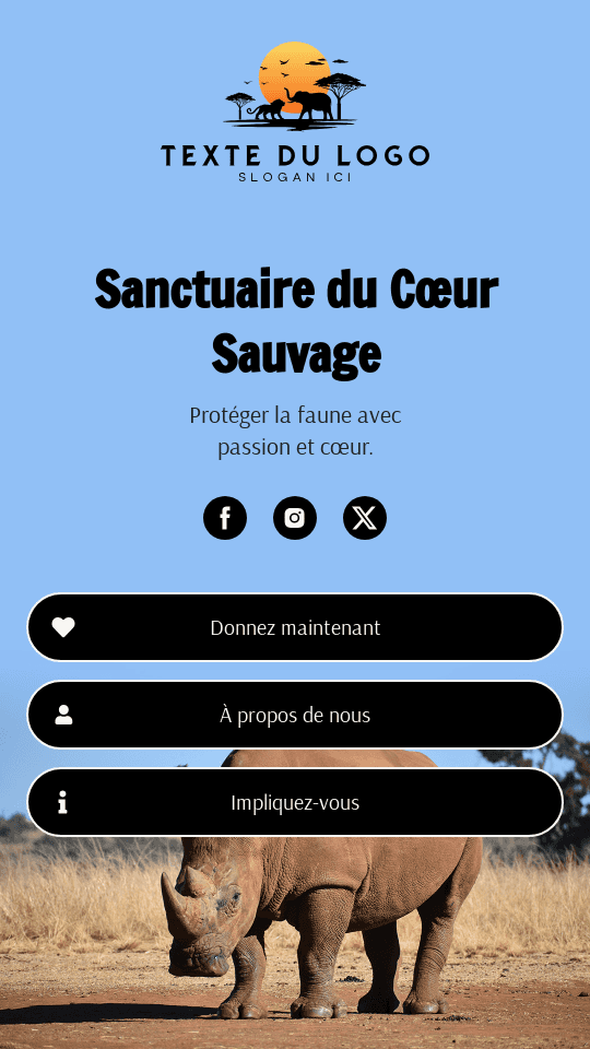 Société de conservation de la faune Website
