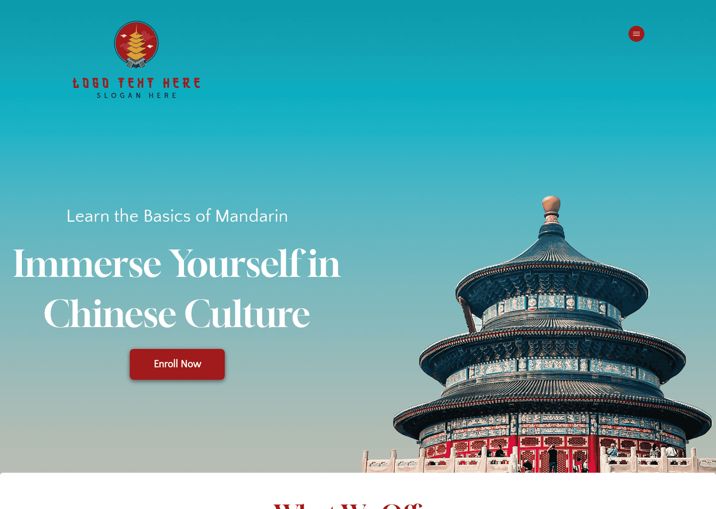 Mandarin Class Academy Website