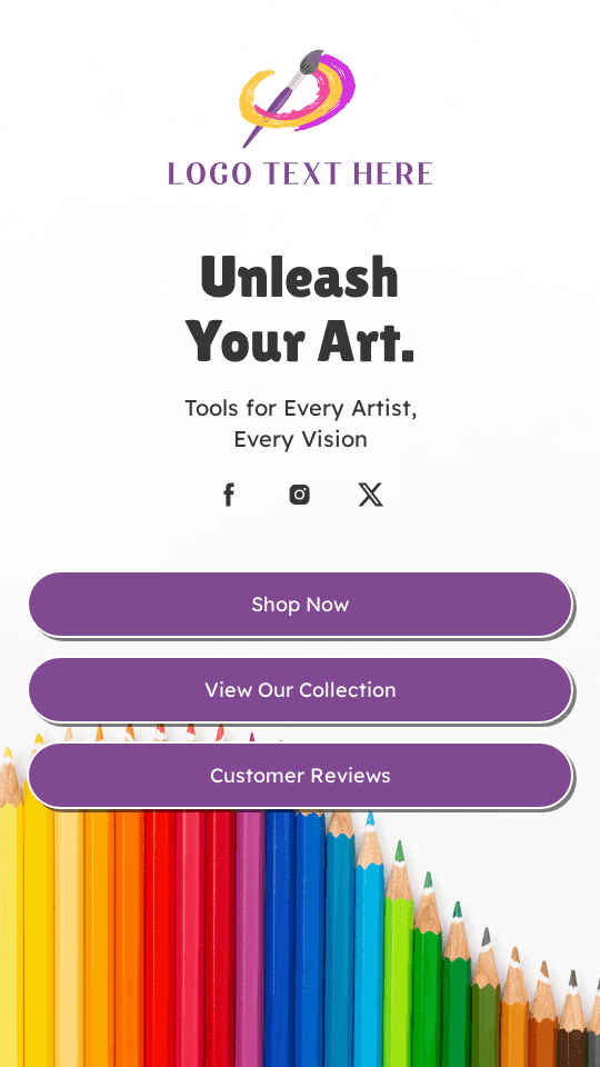 Painting Tools Shop Link in Bio Preview