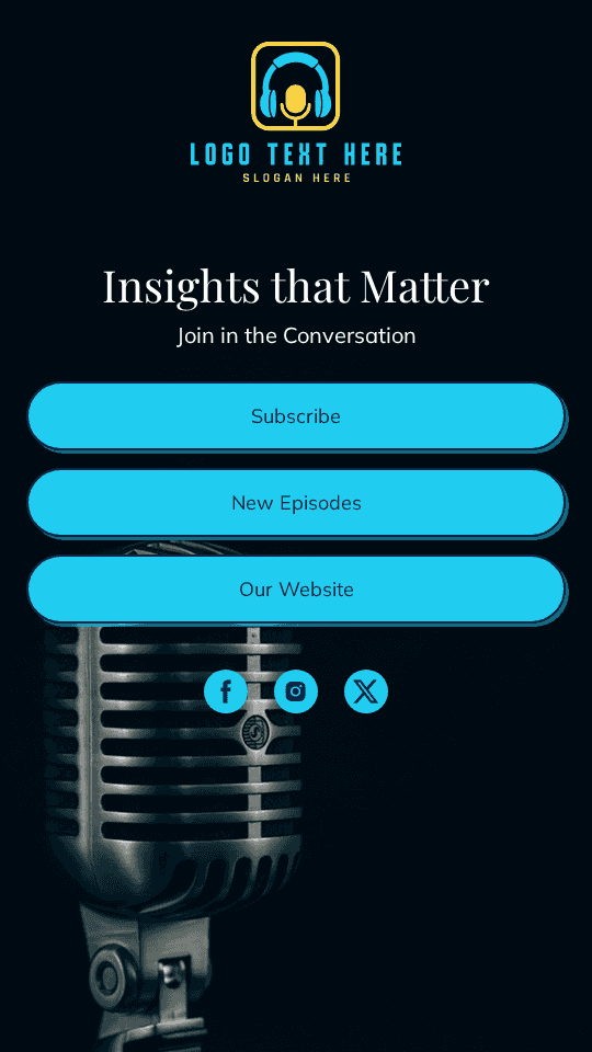 Podcast Content Creator Link in Bio Preview