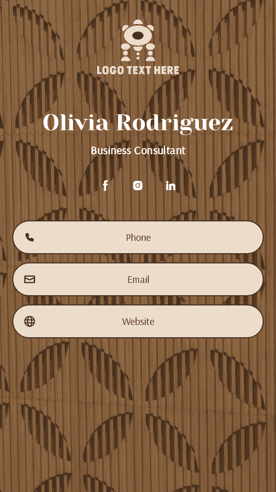 Generic Business Expert Digital Business Card