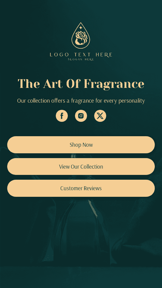 Perfume Beauty Boutique Link in Bio Preview