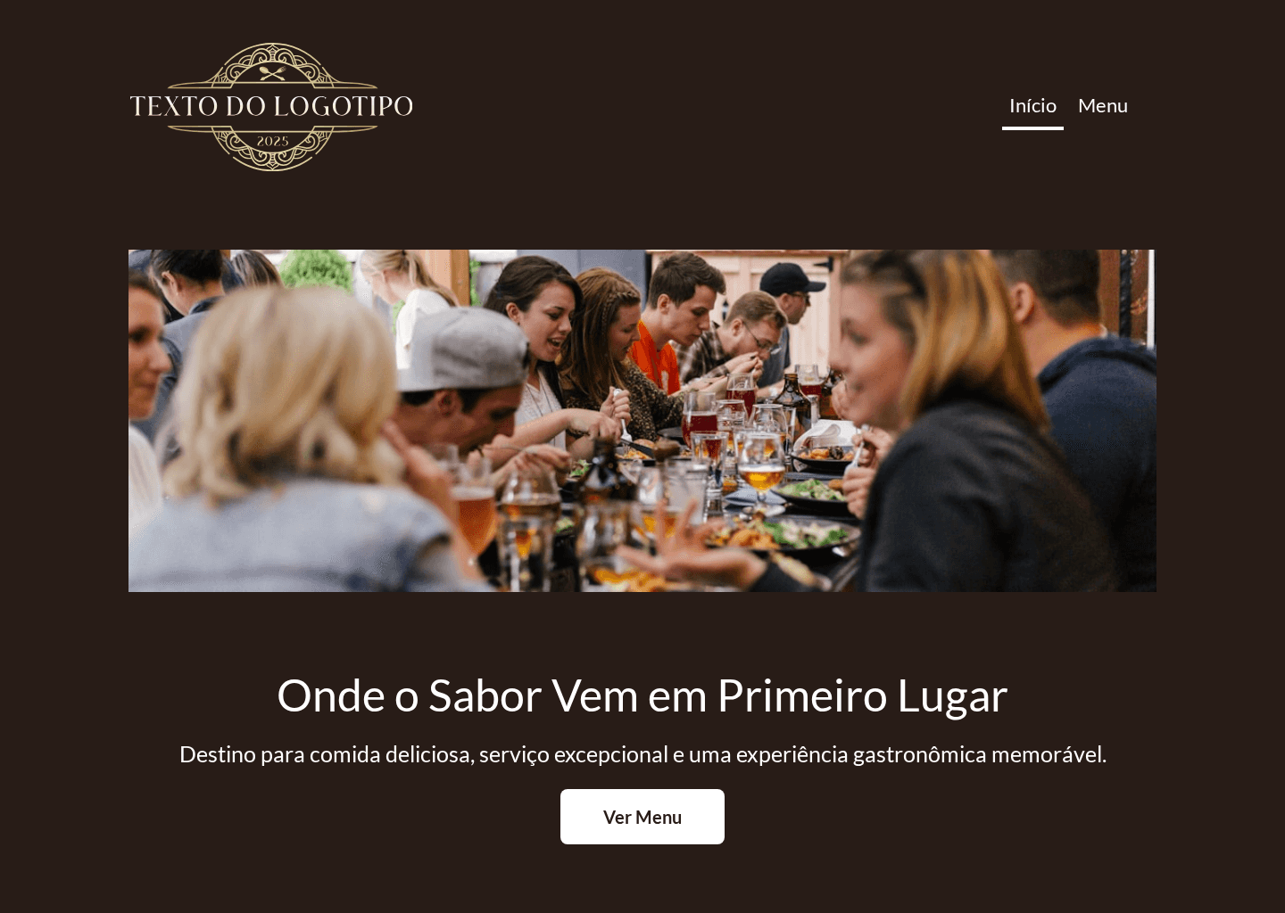 Restaurante Savor Scape Website Preview