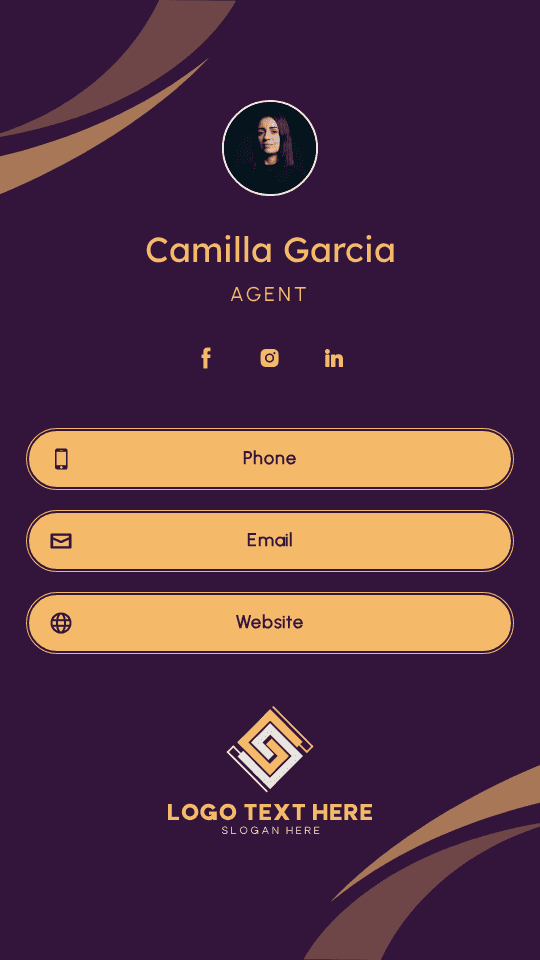 Wholesale Insurance Agent Digital Business Card Preview