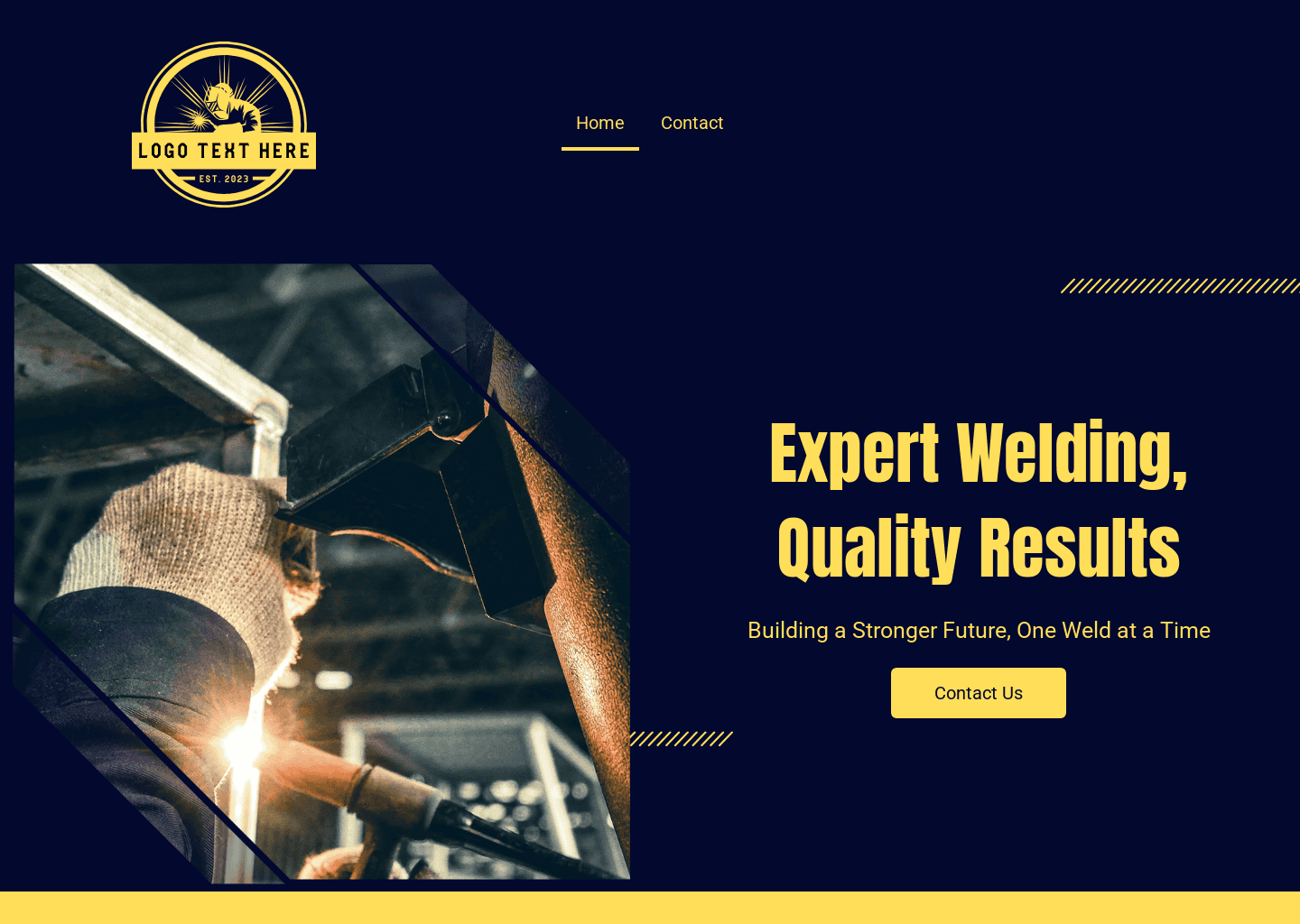 Metal Welding Service Website