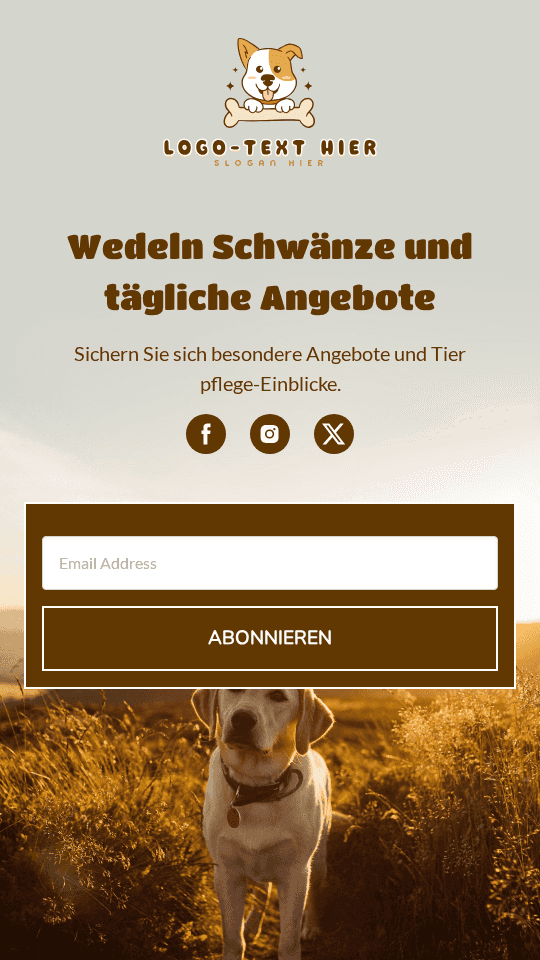 Haustierbedarf Geschäft Link in Bio