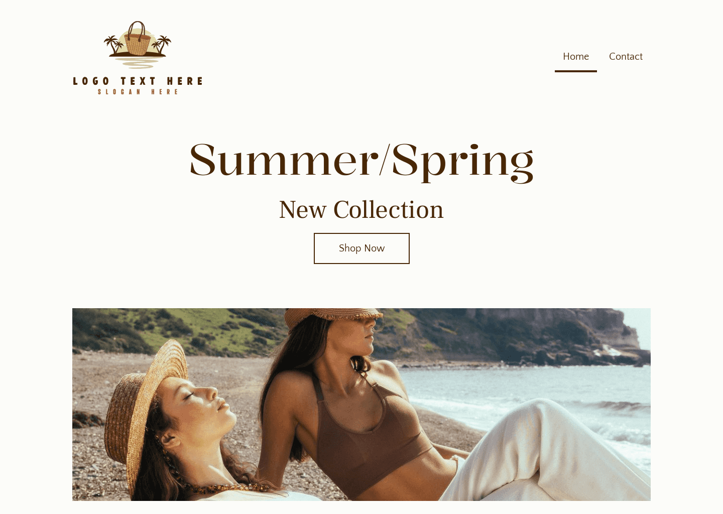 Designer Fashion Store Website Preview