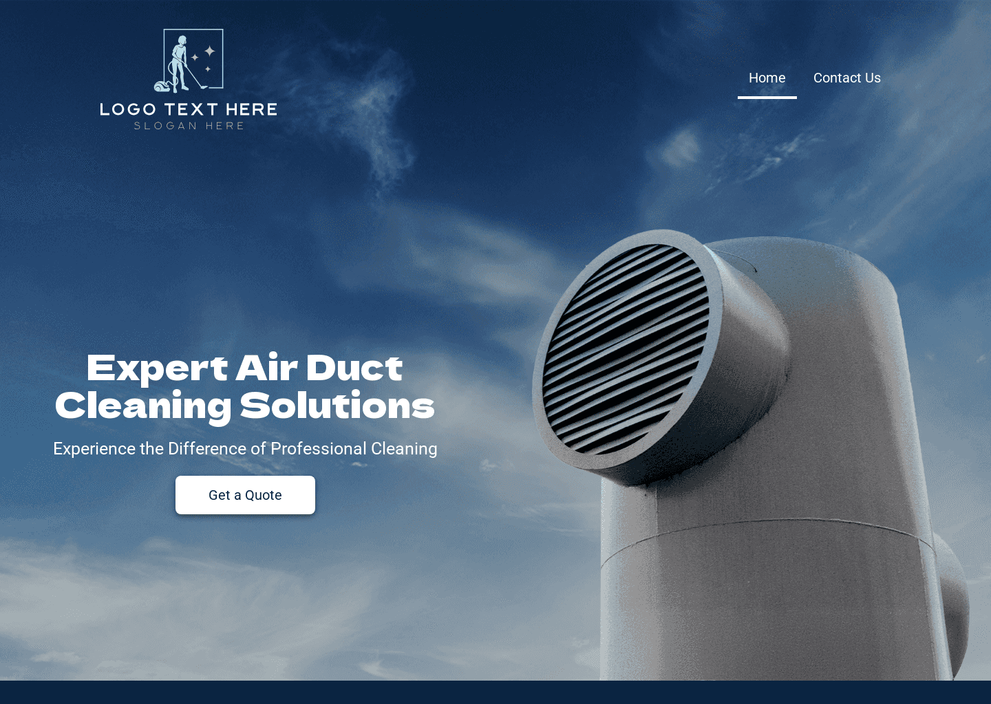 Air Duct Cleaning Website