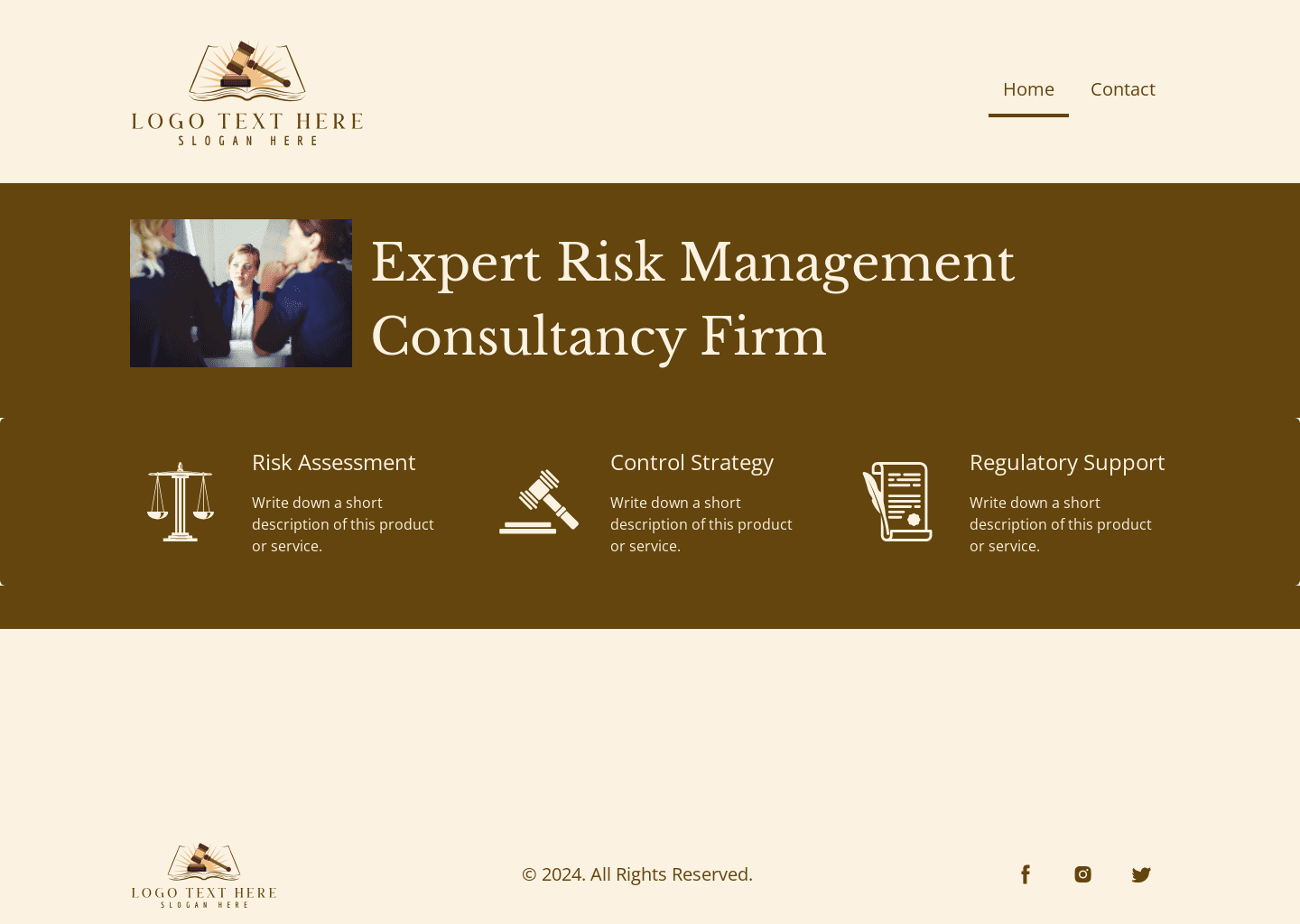 Legal Consult Firm Website