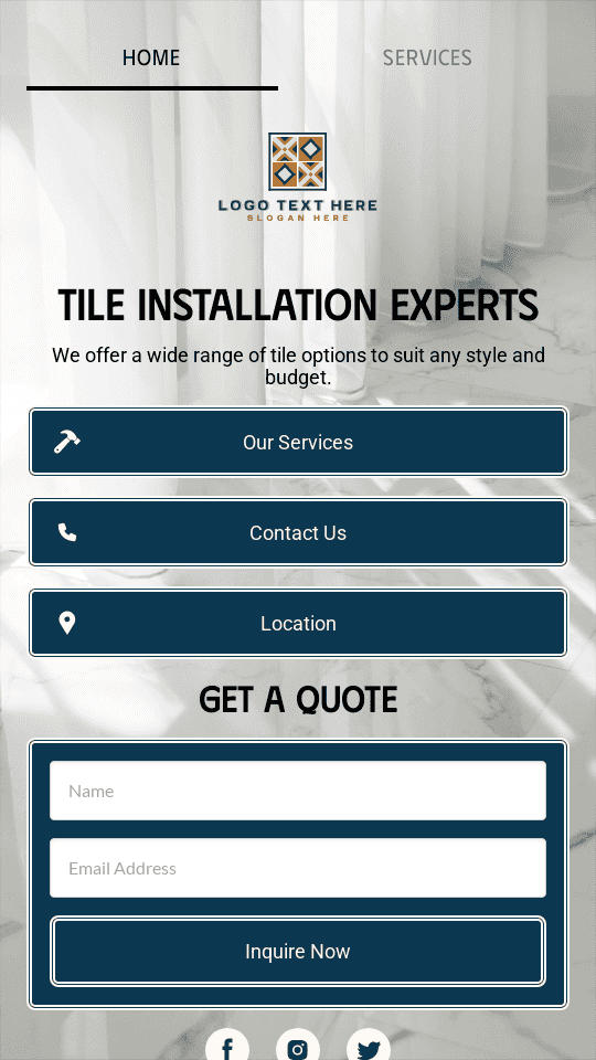 Tiles Installation Service Link in Bio Preview