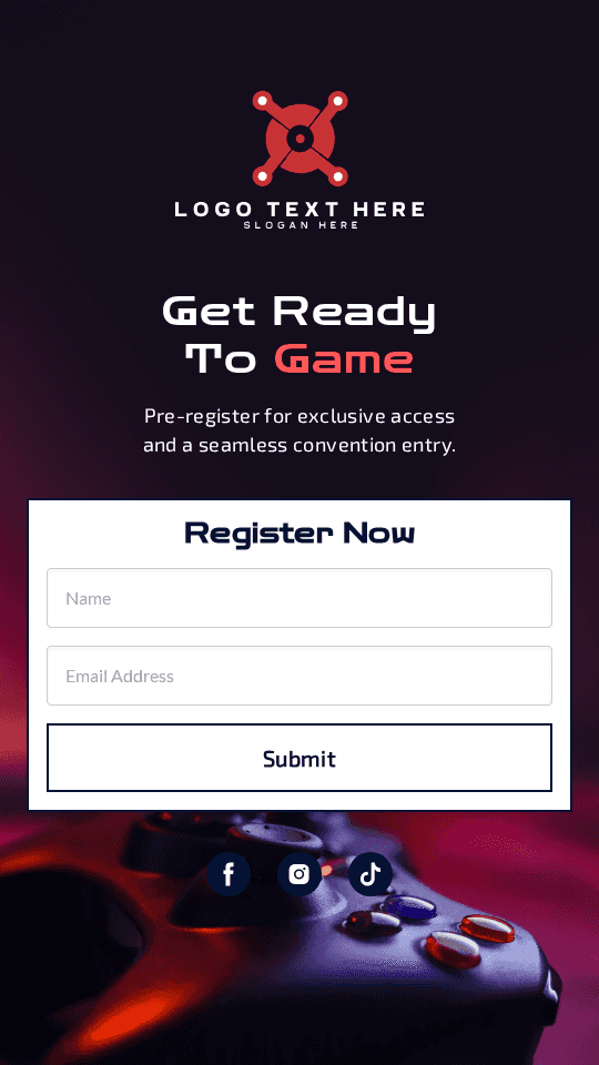 Gaming Convention Booking Link in Bio Preview