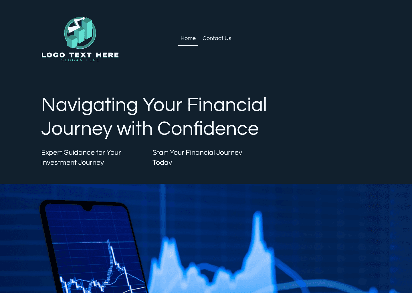 Financial Management Service Website Preview