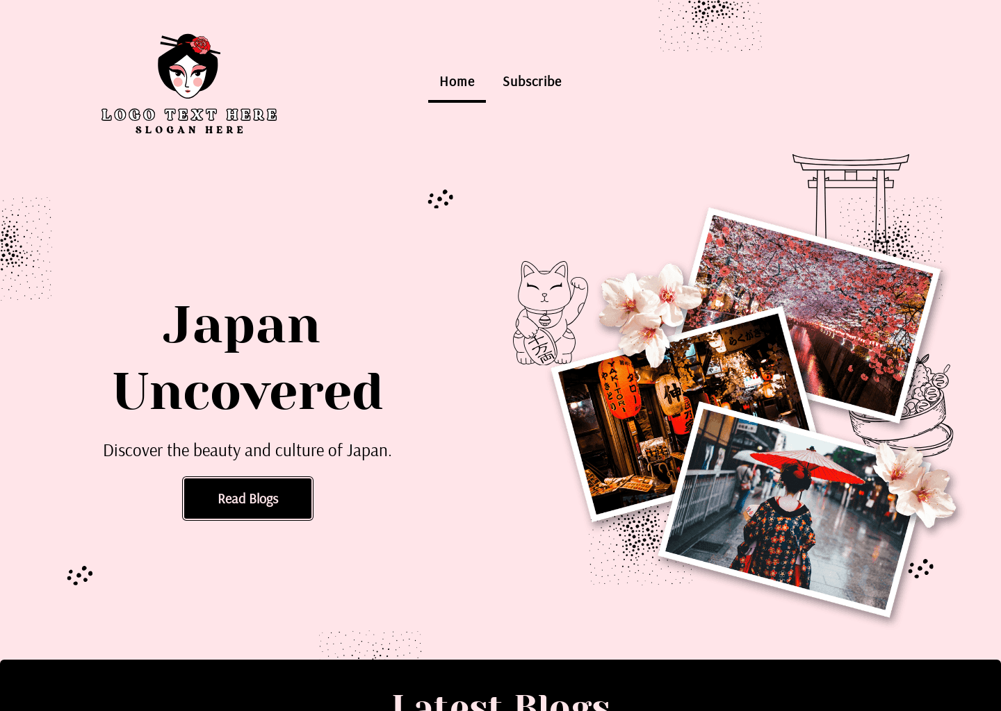 Japan Review Blog Website Preview
