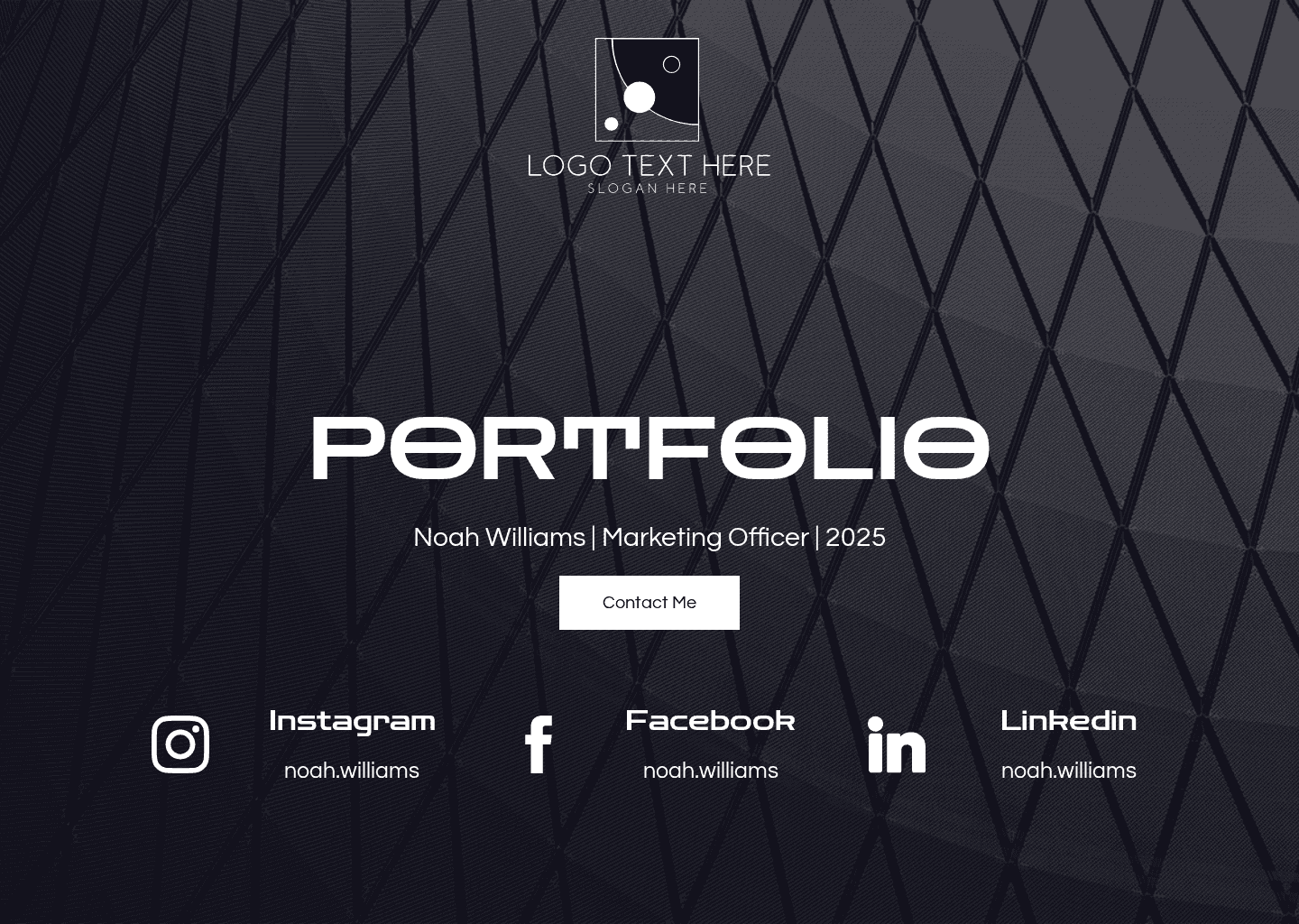 Corporate Executive Profile Website Preview