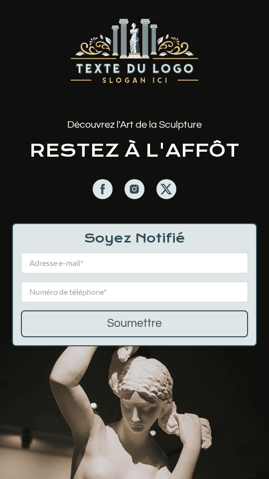 Lancement de la sculpture Website