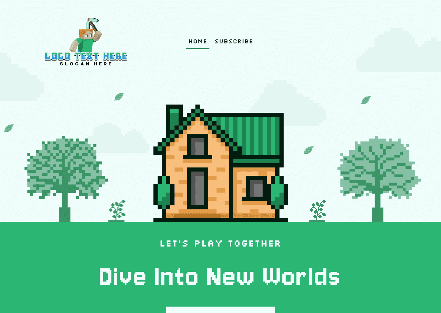 Video Gamer Stream Website Preview