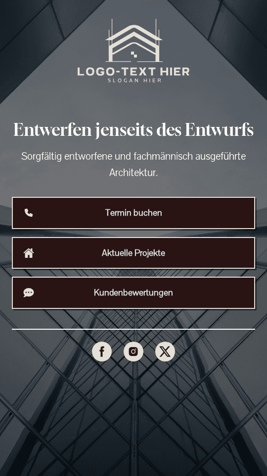 Professionelles Architekturbüro Link in Bio