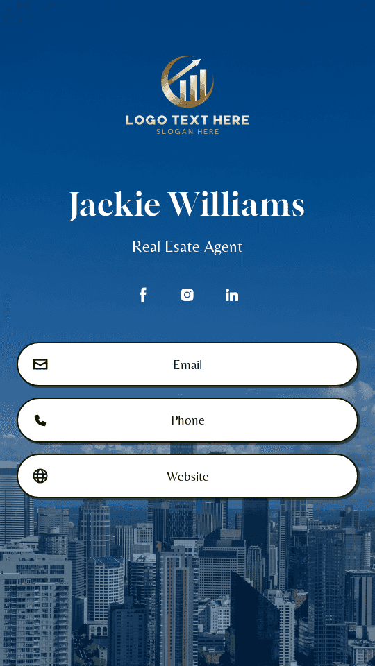 Real Estate Realtor Digital Business Card