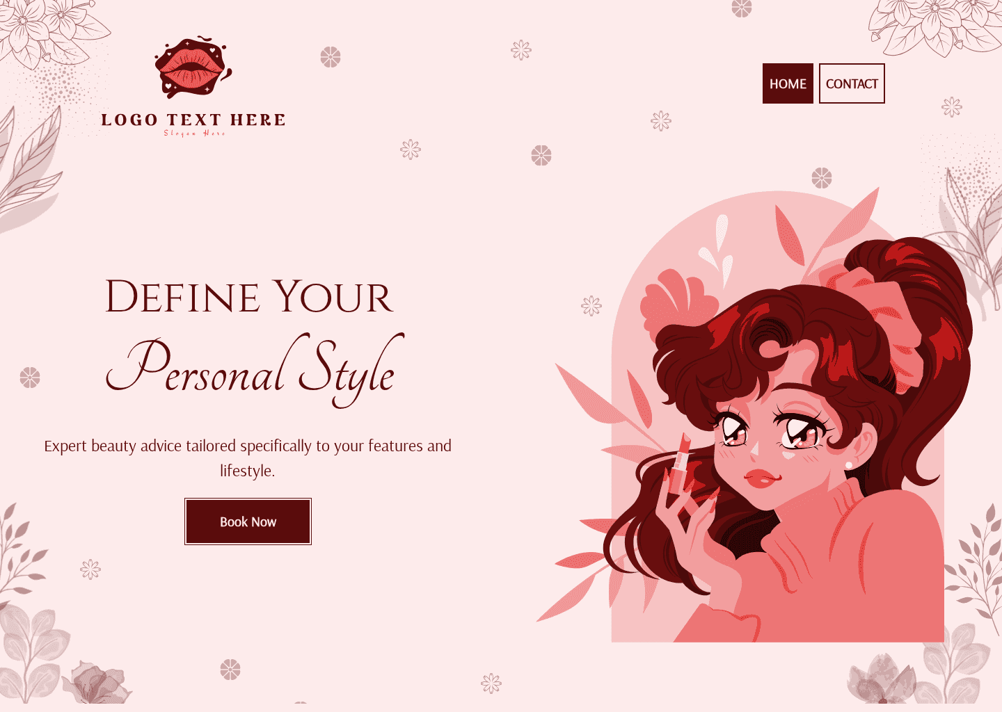 Cosmetic Style Expert Website Preview