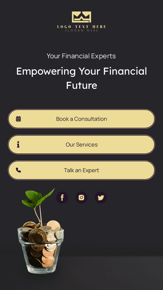 Generic Accounting Service Bio link template