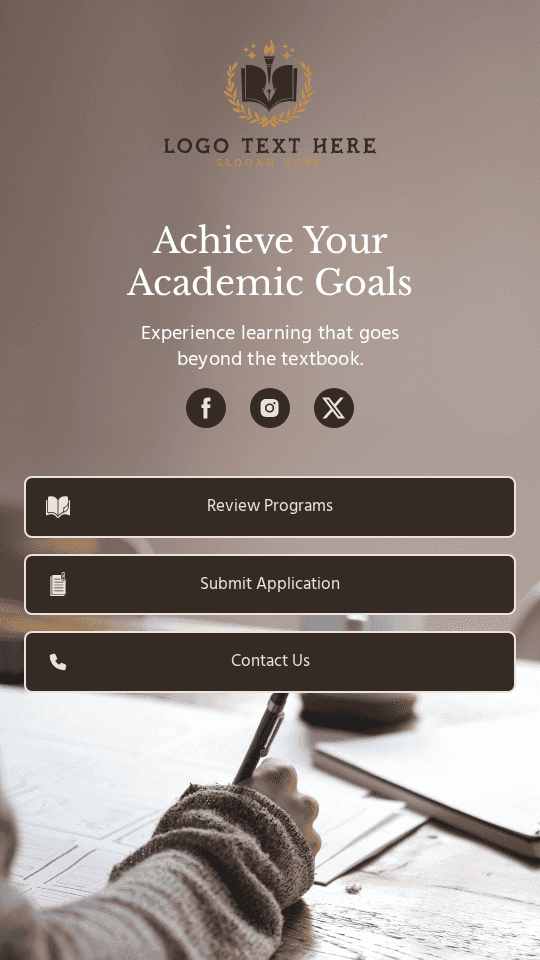 Student Review Center Link in Bio Preview