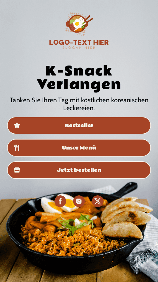 Koreanisches Restaurant Link in Bio