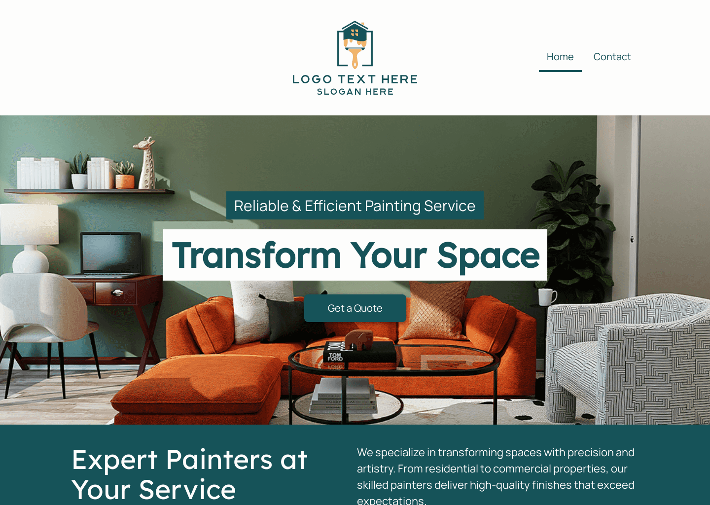Expert Paint Service Website